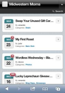 Mobile-Layout Mobile Layout