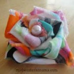 Finished Fabric Flower