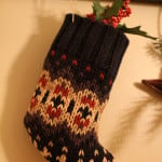 Recycled Sweater Stocking