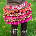 Ruffle skirt