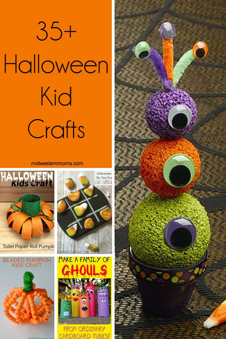35+ Halloween Kid Crafts