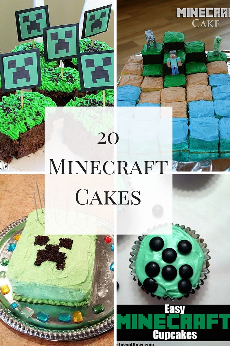 20 Awesome Minecraft Cakes For A Spectacular Birthday Party