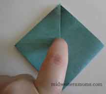 Origami Flower Step 2a