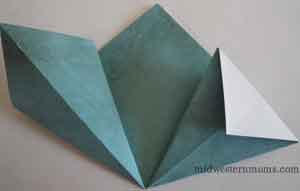 Origami Flower Step 5