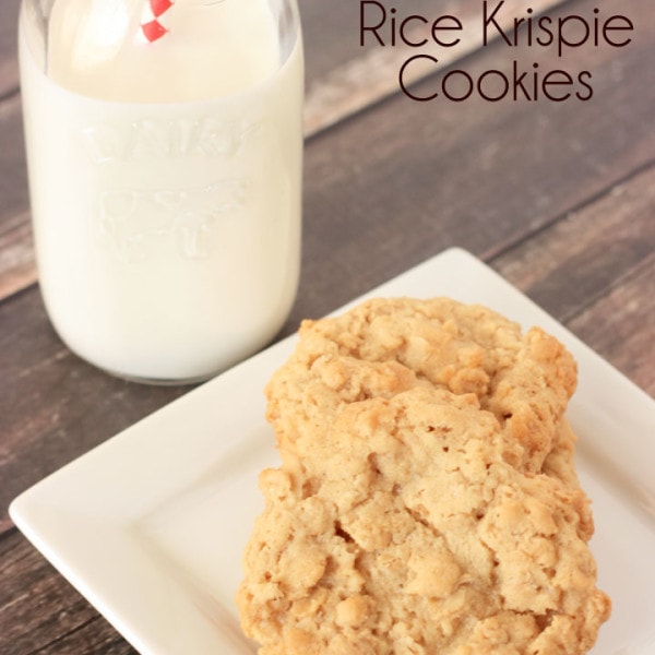 Oatmeal cookies with a crunch! This is my new favorite cookie. A must try recipe.