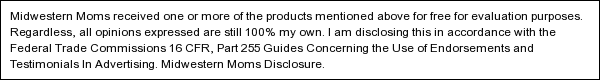 Product Review Disclaimer