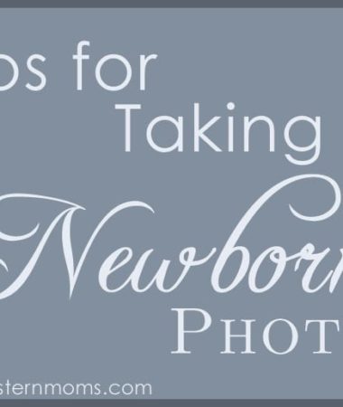 Tips for Taking Newborn Photos