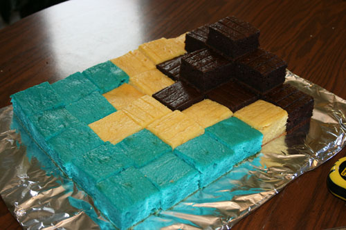 Minecraft Cake Step 3