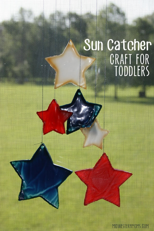 Sun Catcher Craft for Toddlers