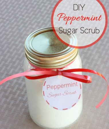 DIY Peppermint Sugar Scrub Recipe