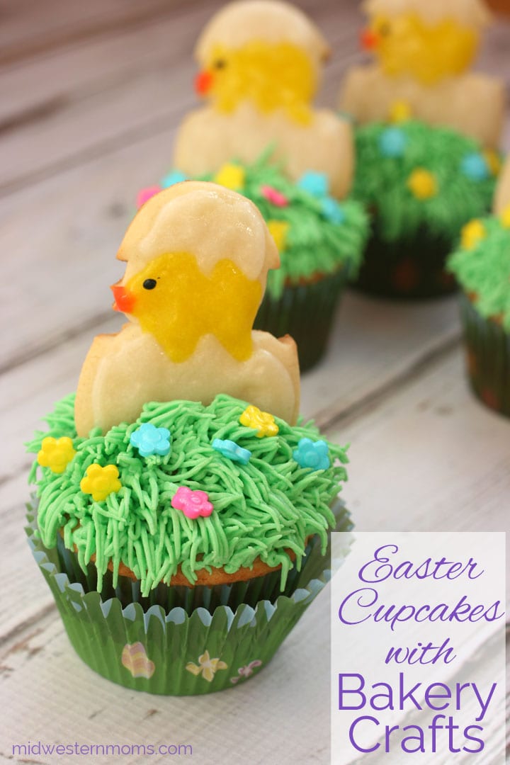 Easter Cupcakes with Bakery Crafts