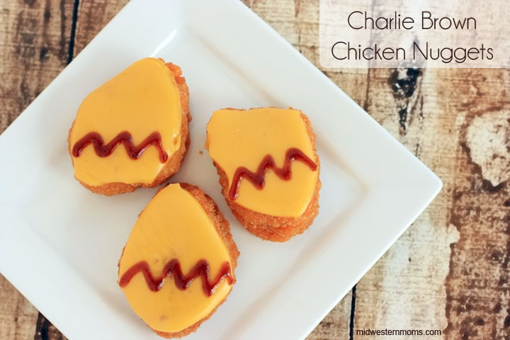 Charlie Brown Chicken Nugget Recipe. The Perfect way to get ready for the new Peanuts Movie!