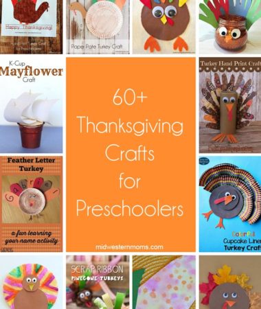 Looking for Thanksgiving crafts for Preschoolers? Here is a collection of 60+ Thanksgiving craft ideas.