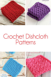 15 Free Crochet Dishcloth Patterns