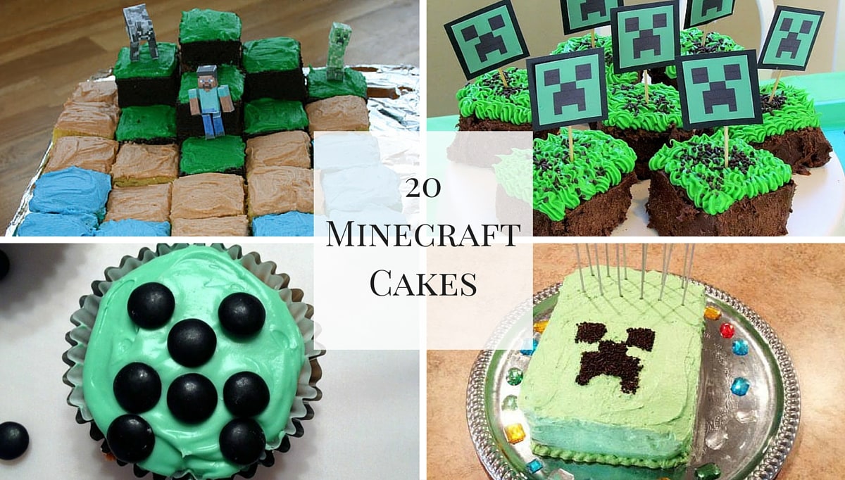 Awesome Minecraft Cakes For A Spectacular Birthday Party