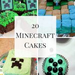 20 Minecraft Cake Recipes perfect for your next Minecraft themed party!