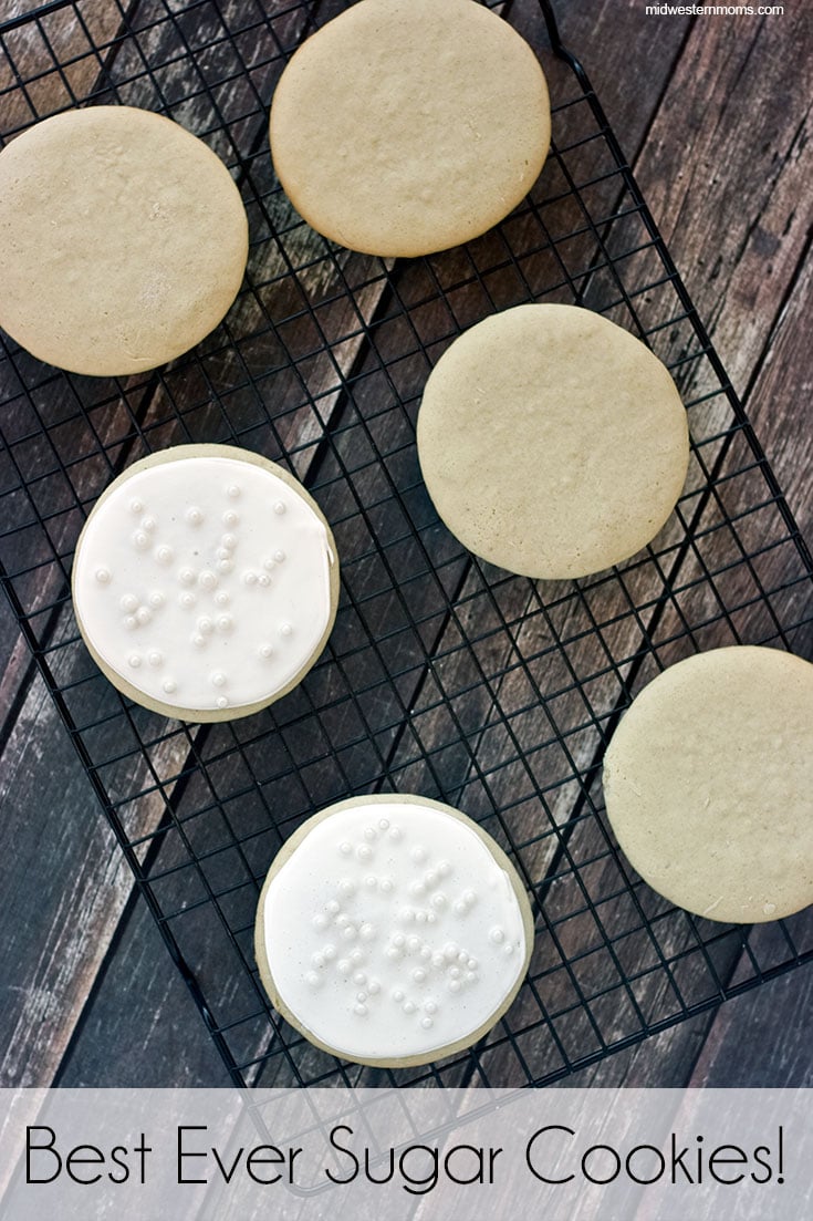 These are truly the Best Ever Sugar Cookies! I won't use any other recipe. 