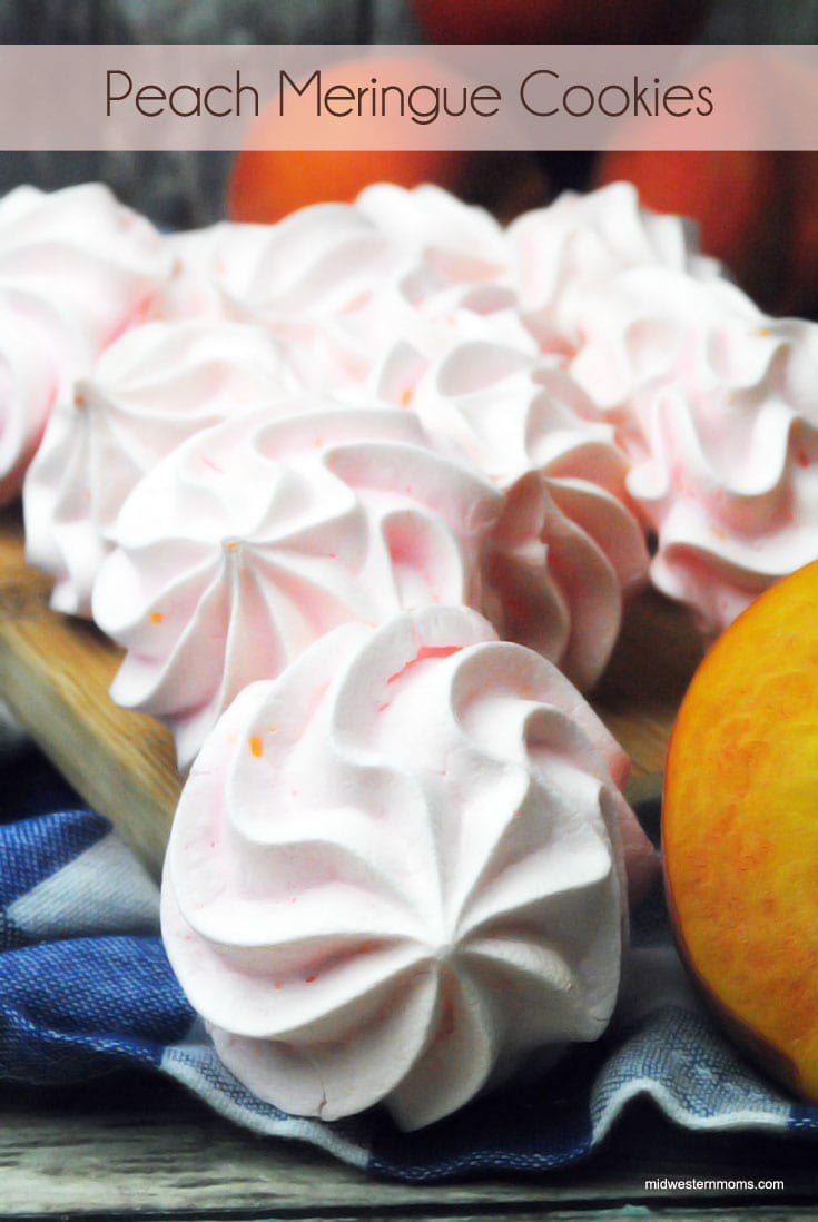 Peach Meringue Cookies Recipe