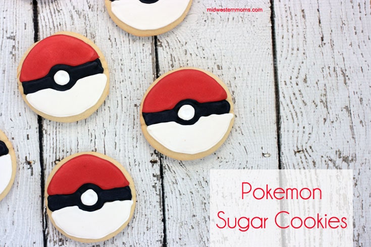 Pokemon Sugar Cookies