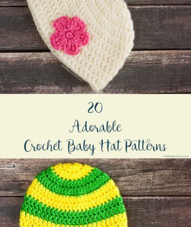 20 Adorable Free Crochet Baby Hat Patterns