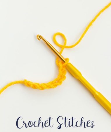A great list of crochet stitches to try and learn!