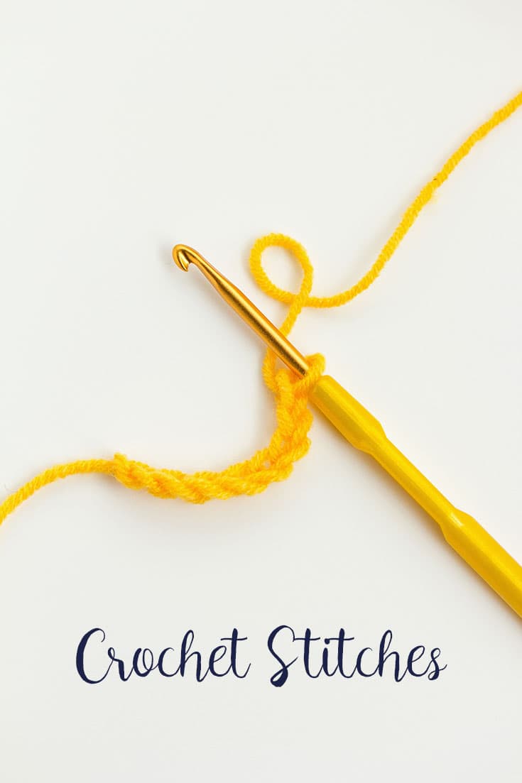 A great list of crochet stitches to try and learn!
