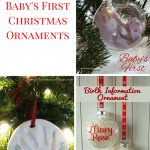DIY Baby's First Christmas Ornaments