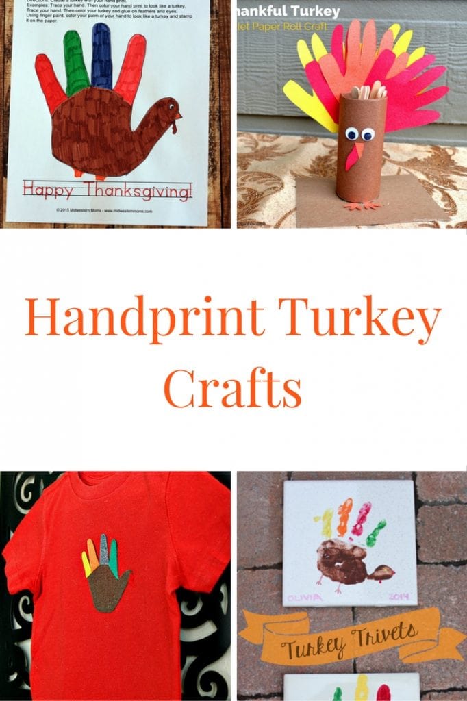 Handprint Turkey Crafts