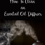 Learn how to clean an essential oil diffuser. Get rid of the slimy grime easily with this cleaning method.