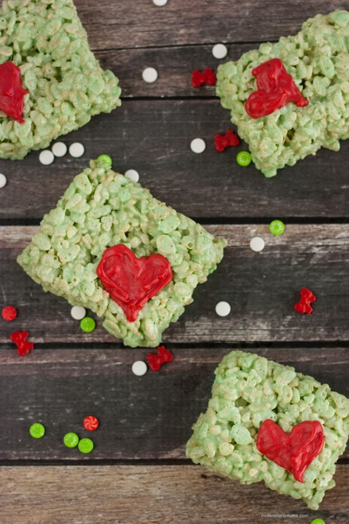 Grinch Rice Krispie Treats Recipe