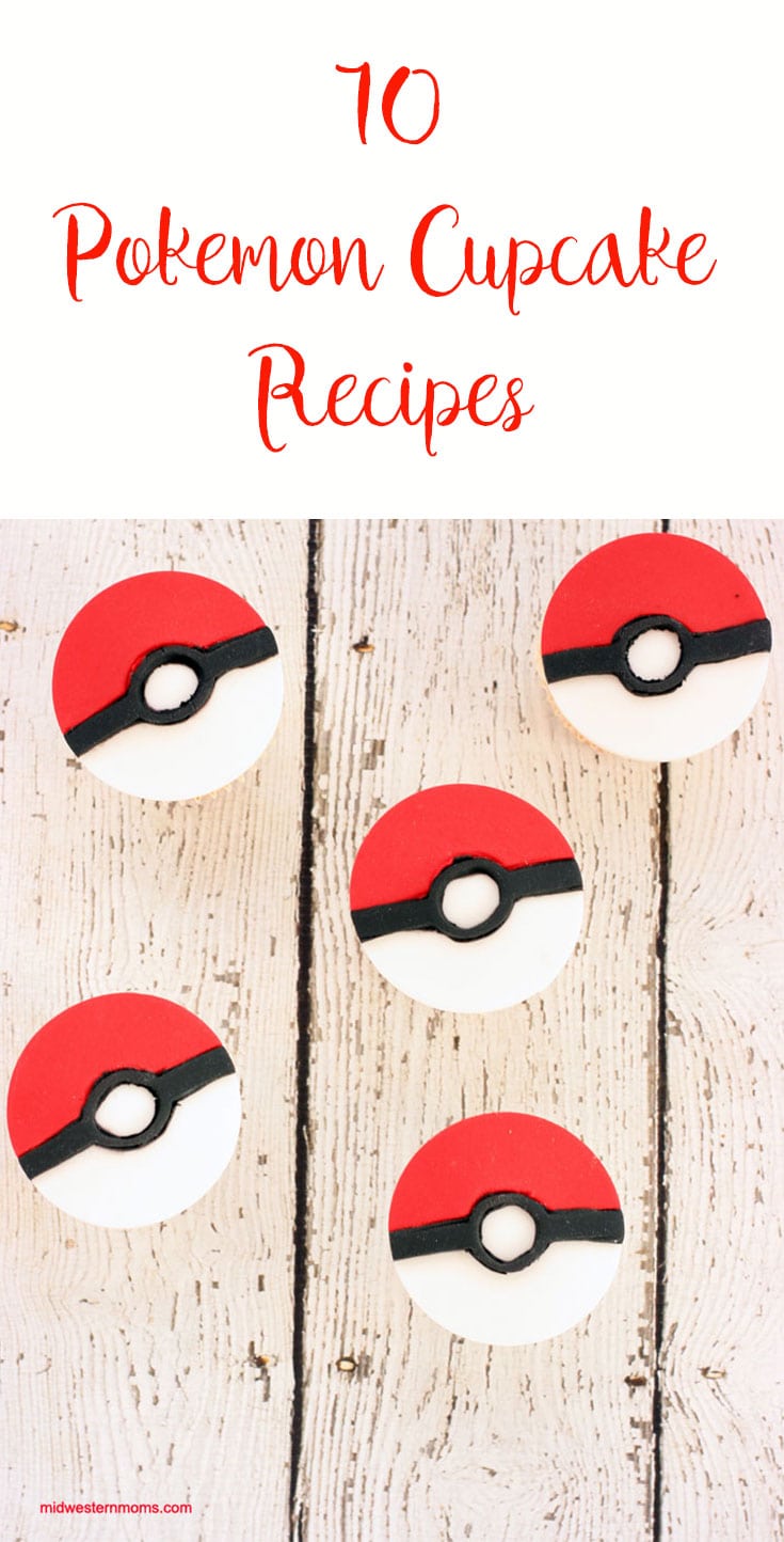 10 Pokemon Cupcake Recipes