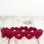 Crochet Heart Headband Pattern