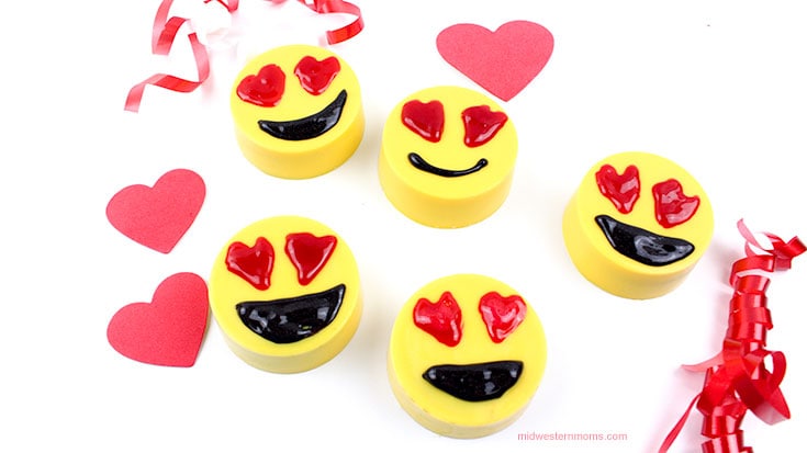 Emoji candy coated oreos