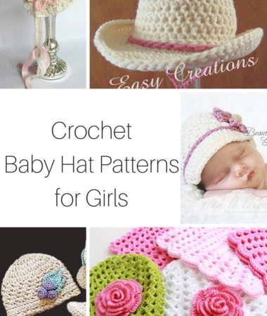 Crochet Baby Hats for girls