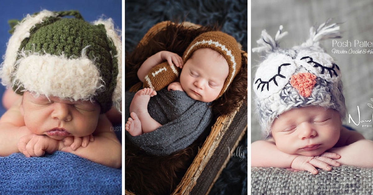 20+ Crochet Baby Hat Patterns for Boys