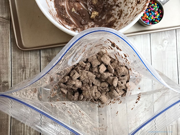 puppy chow mixed
