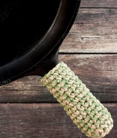 Crochet Cast Iron Skillet Handle Cover Pattern