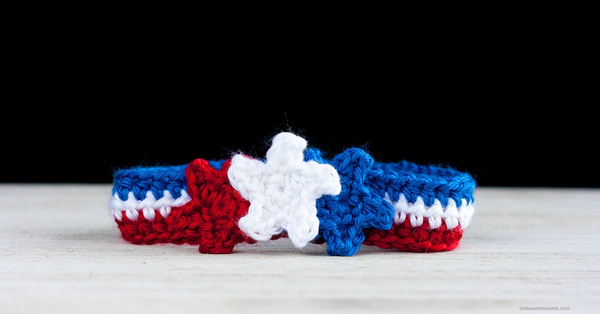 Star Crochet Headband Pattern