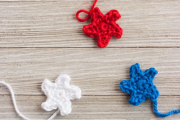 Tiny Crochet Stars