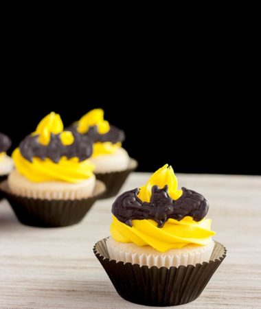 Batman Cupcakes Recipe