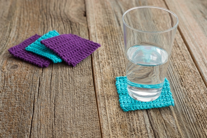 Simple Crochet Coaster Pattern