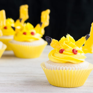 Fun Pikachu cupcakes perfect for a Pokemon Party!