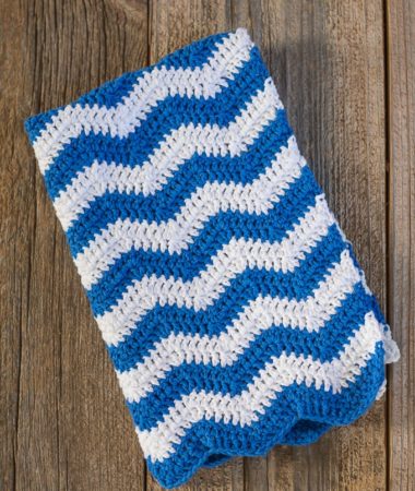 Ripple Crochet Dish Towel Pattern