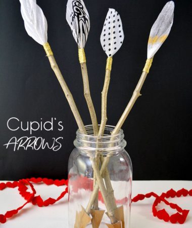 DIY Cupid's Arrows