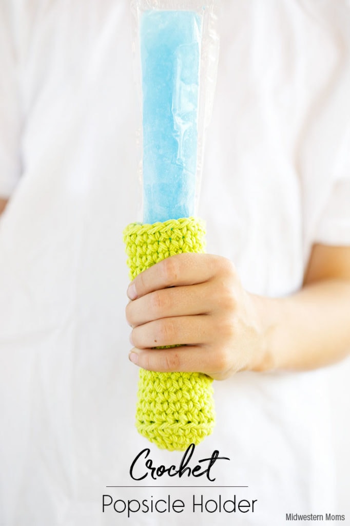 Simple Crochet Popsicle Holders