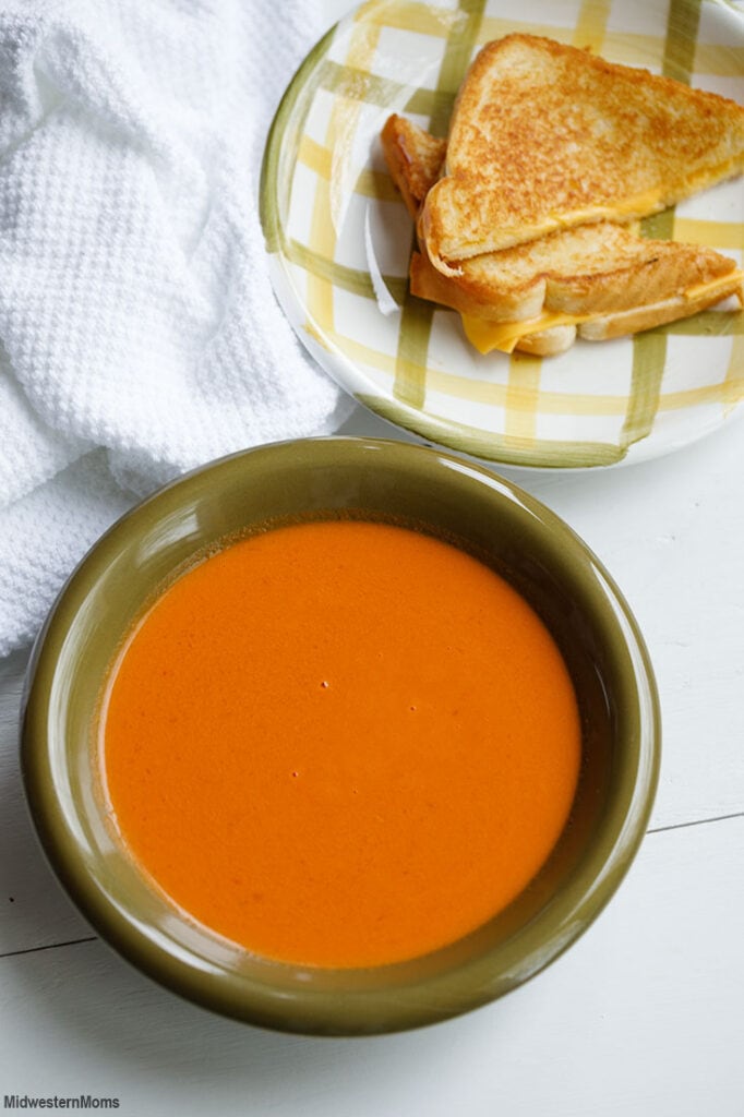 Easy Homemade Tomato Soup Recipe - Midwestern Moms