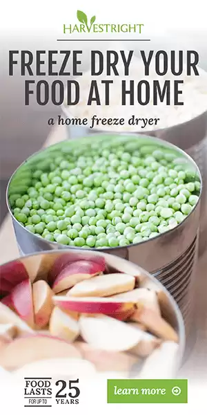 Harvest Right | Freeze Dryers | Freeze Dried Food Storage
