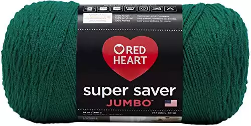 RED HEART Super Saver Jumbo Yarn - Paddy Green