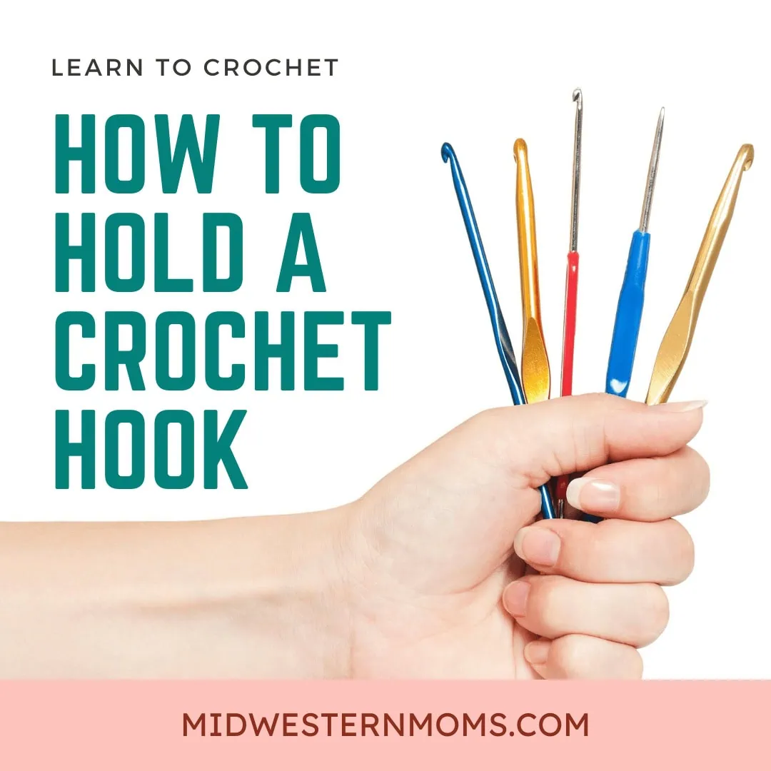 How To Hold A Crochet Hook
