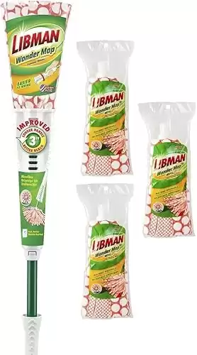 Libman Wonder Mop and Refills Kit